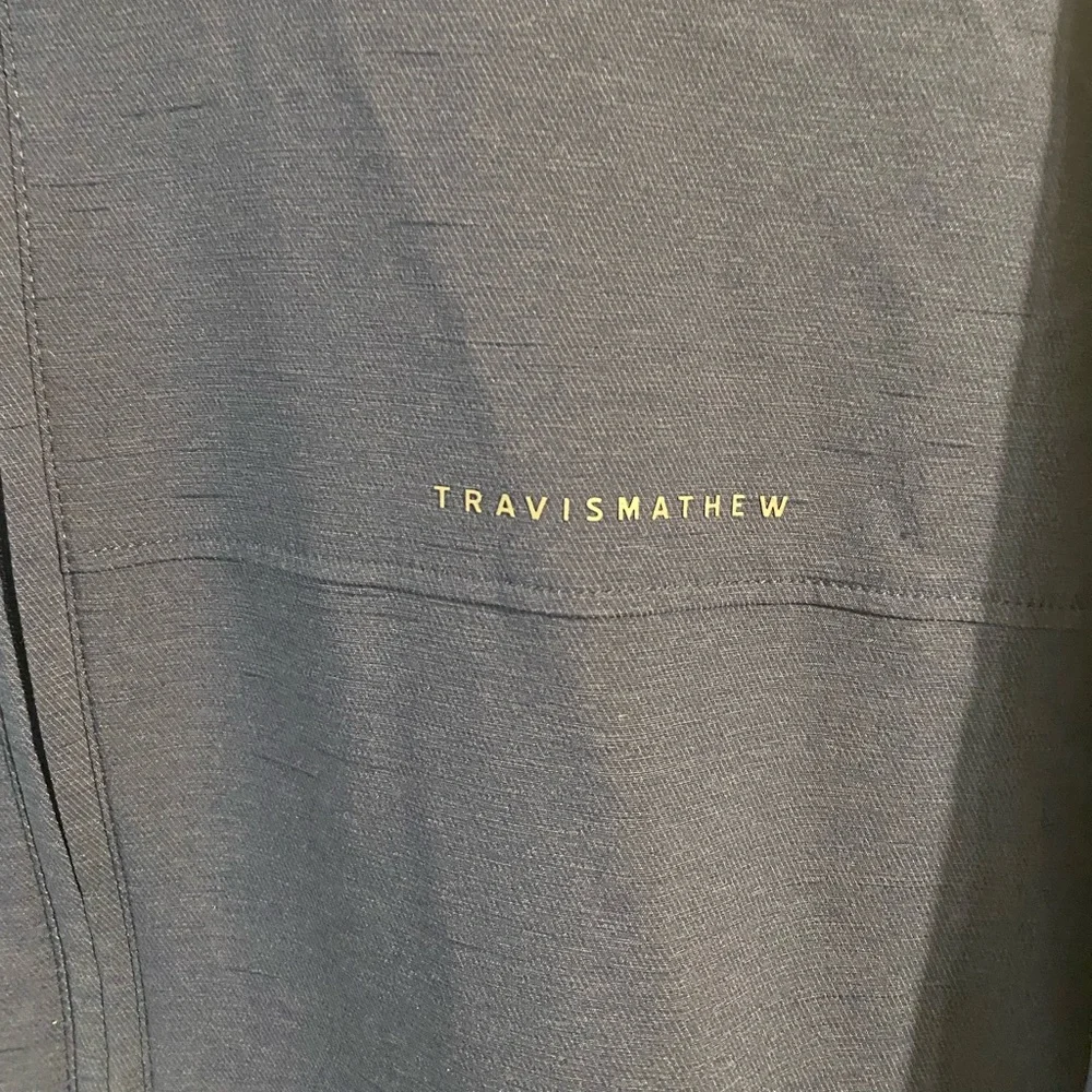 Travis Mathew Valley View Full Zip Golf Jacket Royal Blue Size 2XL XXL - Picture 2 of 5